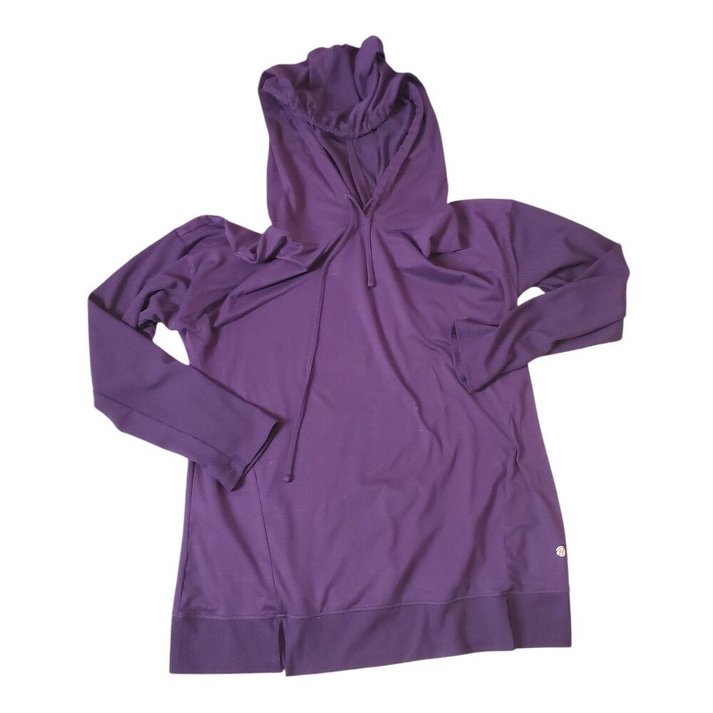 Bally Total Fitness Women's Hoodie Activewear Pullover Soft Lounge Hoodie Sz XL